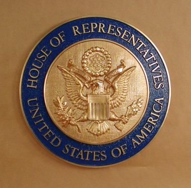 U.S. House of Representatives 15" Seal with rim color